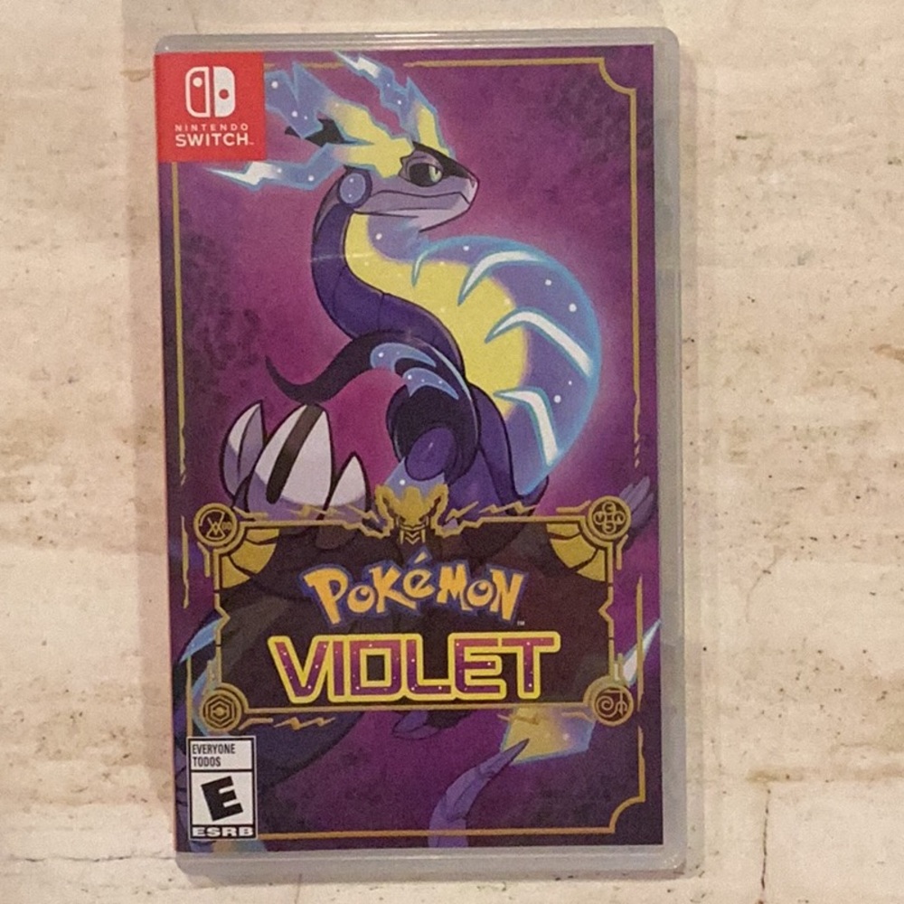 Pokemon Violet Nintendo Switch Game CIB Tested